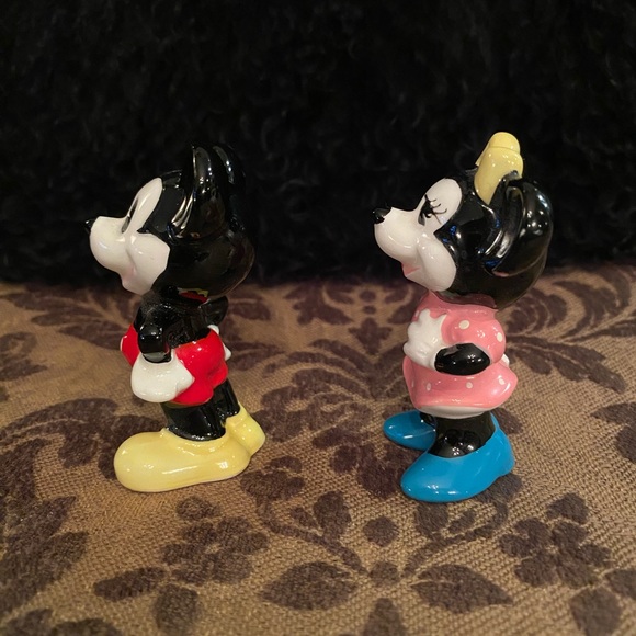 Vintage Mickey & Minnie Mouse 3" Figurines - Picture 5 of 5